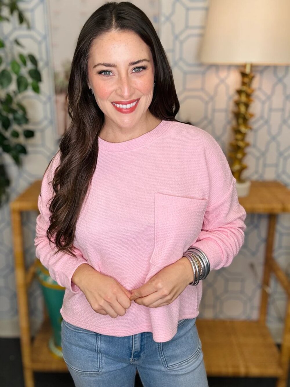 The Honey Knit Pocket Pullover